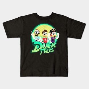 DuckTalks Logo Green Kids T-Shirt